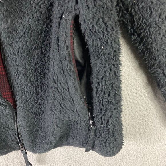 Columbia Interpass Full Zip Fleece Womens Size Medium Black Jacket Outdoor - Picture 7 of 10